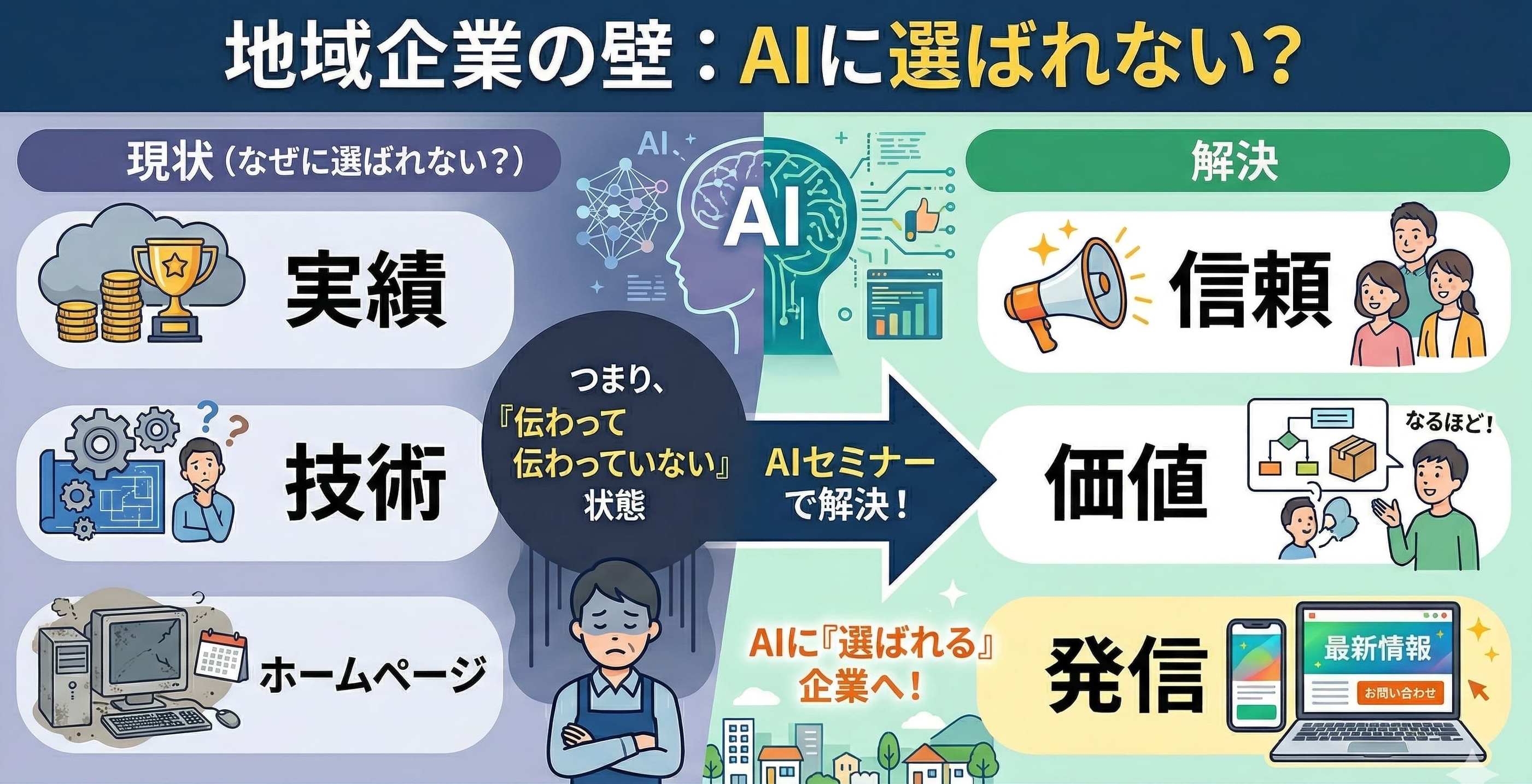 AIに選ばれる企業になるには?地域企業のためのWebマーケティング実践セミナー(5/20開催)